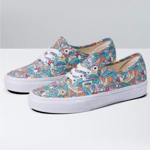 VANS | Mushroom print womens sneaker. Worn a few times, size 5.0 womens